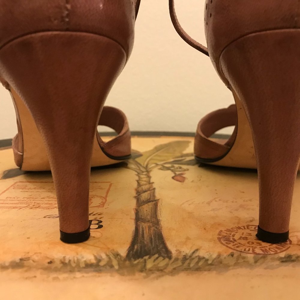 Anne Klein Mauve Two-Tone Sandal - Picture 11 of 13